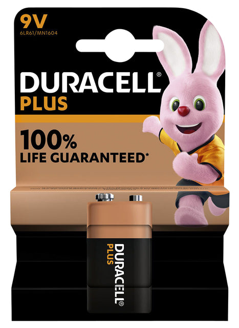 Duracell - Batterie plus 1x9volt