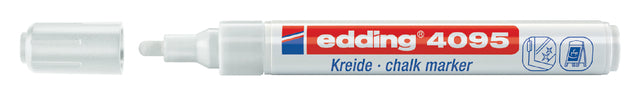 Edding - Kreidemarker e -4095 Weiß (1 Stück auf Blister)