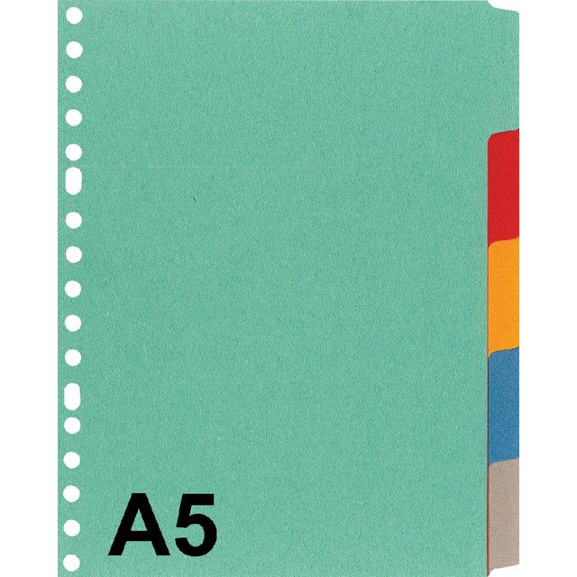 Kangaro-Tabs A5 17-GAATS P505M 5 pièces Cardboard assortiment | 50 pièces