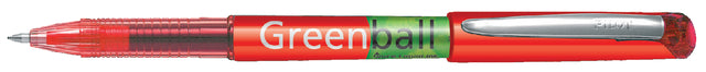 Pilot - Rollerpen pilot greenball begreen m rood | 10 stuks