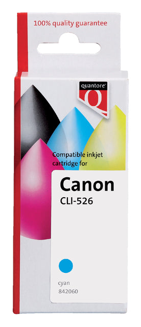 Quantore - Inkcartridge CLI -526 bleu