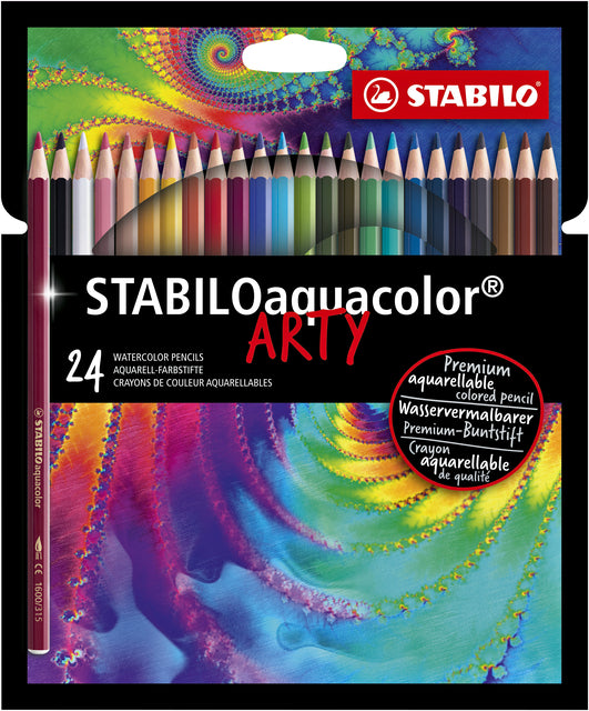 Stabilo-farbige Stifte Aquacolor 1624-1-20 Penny bei 24 Teilen