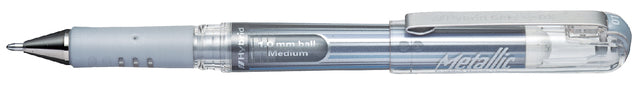 Pentel - Gelschrijver pentel k230m m metallic zilver