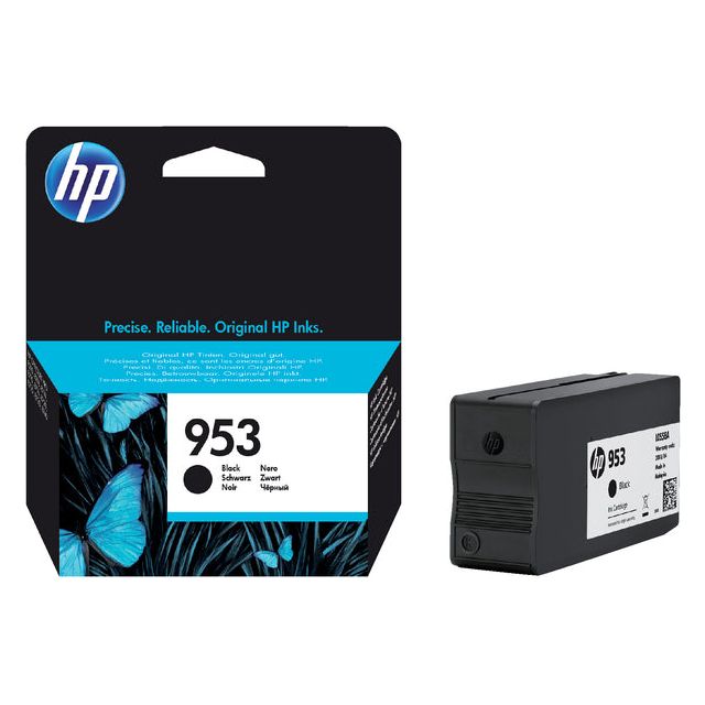 HP - Inkcartridge 953, 900 Seiten, OEM L0S58AE, Schwarz