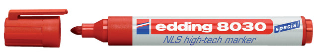 Edding-ViltSift Edding 8030 NLS High-Tech Marker 1,5-3 mm rouge