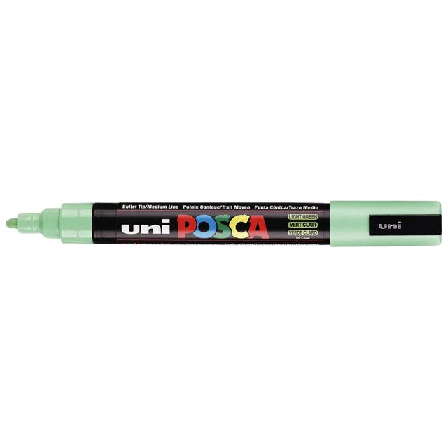 POSCA - PC5M MM MIFT GREEN Light | 6 pièces