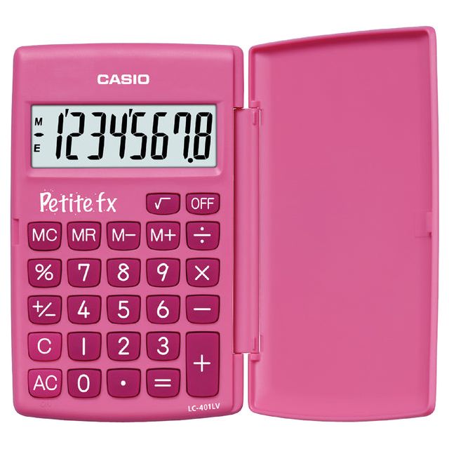 Casio - Calculator Primary School Pink