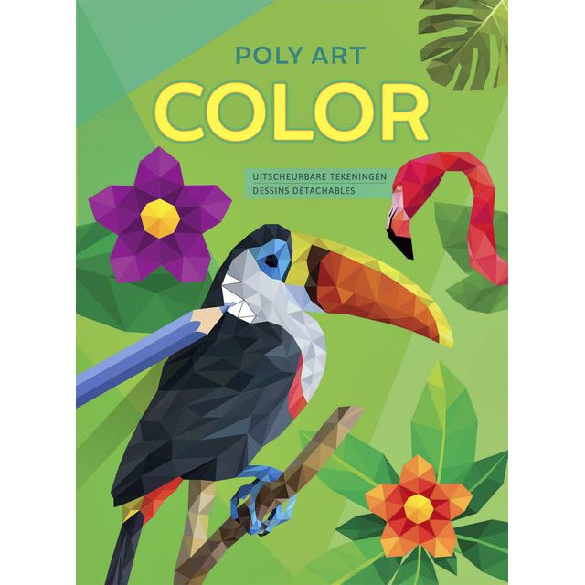 Farbbuch Poly Art Color