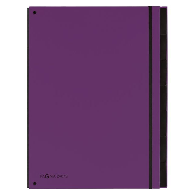 Pagna - Tri Folder Pagna Trend A4 7 Tabs lilas