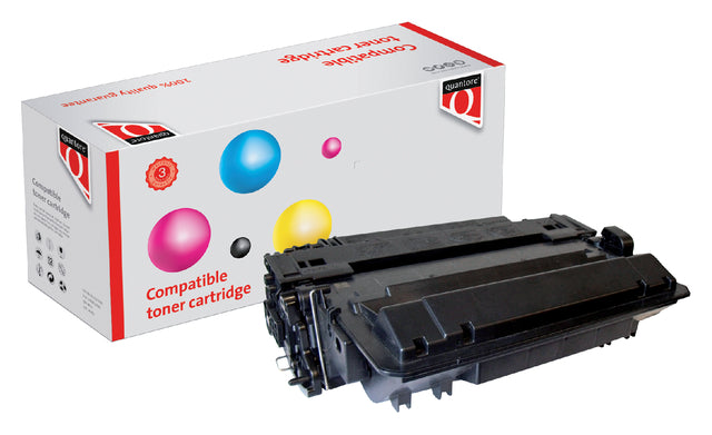 Quantore - Alternative TonerCartridge pour CE255X 55X Black