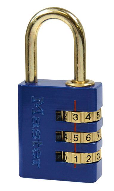 Master Lock - Messing combinatiehangslot 30mm