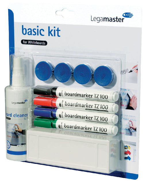 Legamaster - Basic Kit für Whiteboards, auf Blister