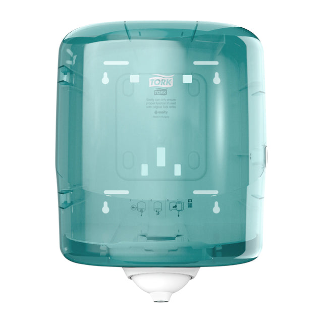 Tork - Dispenser Reflex ™ M4 Performance Line CenterFeed White / Turquoise 473180