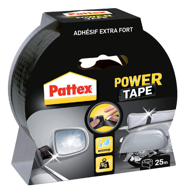 Pattex - plakband Power e lengte: 25 m, zwart