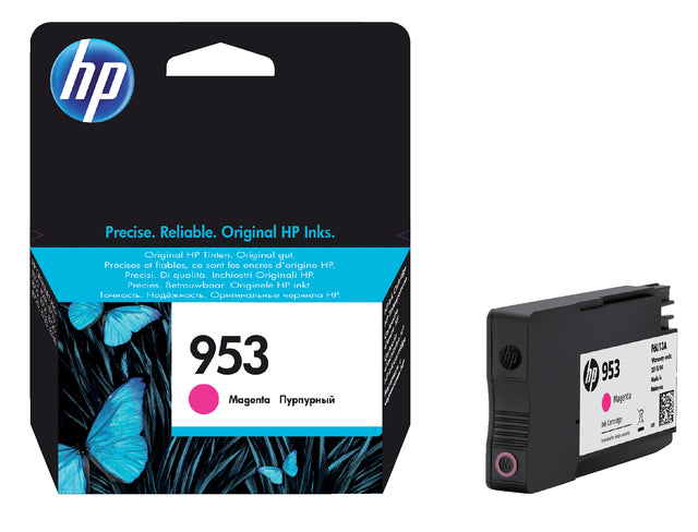 HP - Inkcartridge 953, 630 Seiten, OEM F6U13AE, Magenta