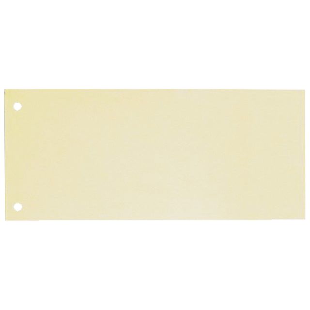 Oxford - Strip de séparation étroite 240x105 mm 190gr jaune | 30 pièces