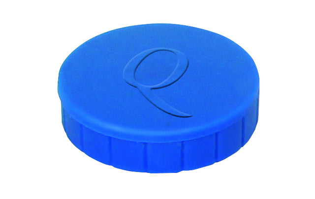 Quantore - Magnet 20mm 300 Gramm Blau 10 Teile