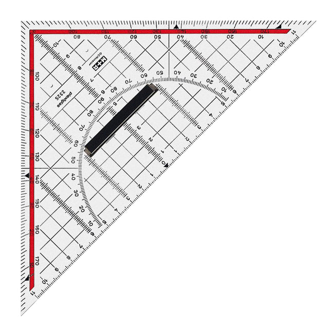 Geo Triangle M + R 220 mm Plexiglas transparent