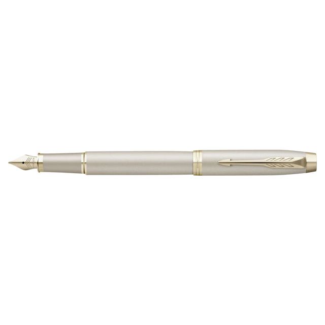 Parker - Im monochrome Fountain Pen Champagne, moyen, boîte cadeau