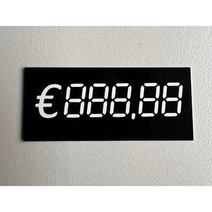 Klika - Digitalkarte 60x25 mm 888,88 € 10 Stück 20 Stück