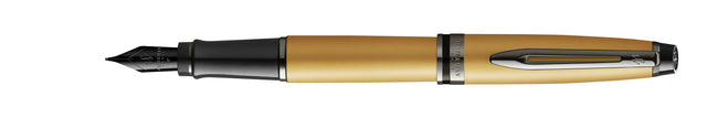 Waterman - Fountain Stift Experte Metallic Gold Lack Rt Fine