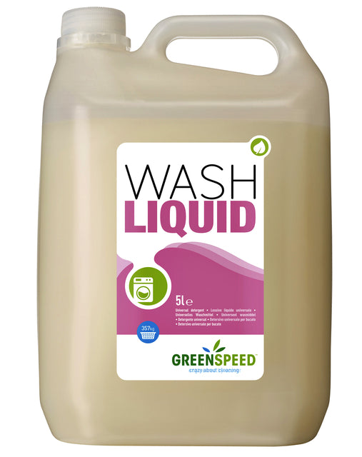 Greenspeed - liquide de détergent liquide liquide, 71 lavages, flacon à 5 litres