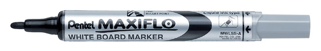 Pentel - Filz -Tip Pen MWL5 Maxiflo Whiteboard Black 1mm | 12 Stücke