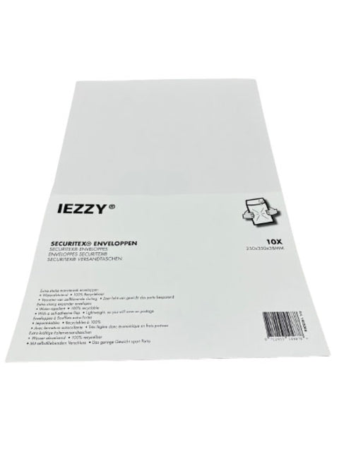 Izzy - Ex -Umschlag 250x350x38mm 10 Teile