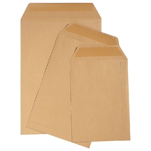 Quantore - Envelop loonzak 65x105 70gr bruin