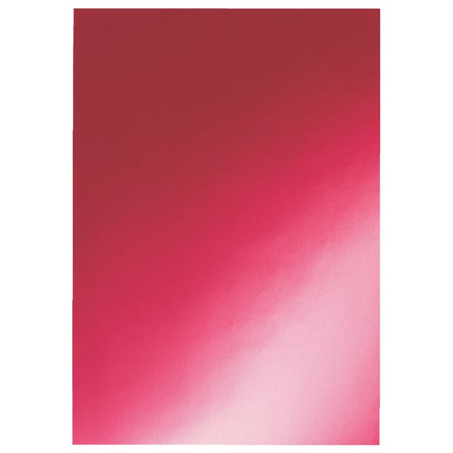 GBC - Feuille de couverture A4 Chromo Karton 250gr Red 100 pièces