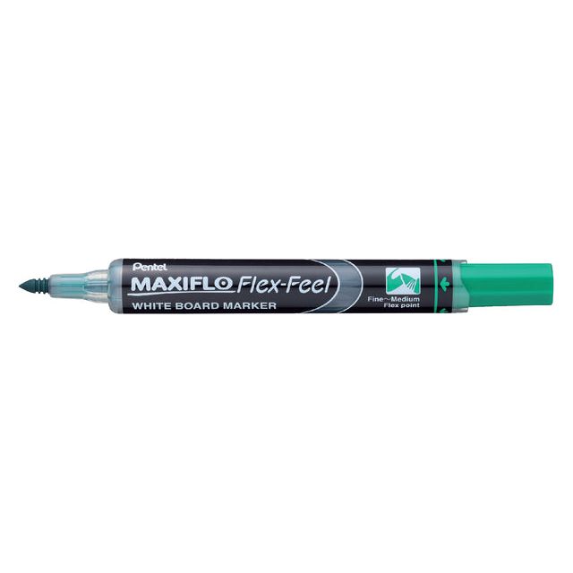 Pentel - Filt Stilt Mwl5sbf Maxiflo Blanche Blanc Green 1-5 mm