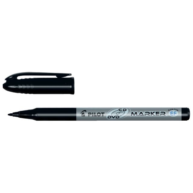 Pilot - CD -Marker Pilot -Beerdigung 0,6 mm schwarz