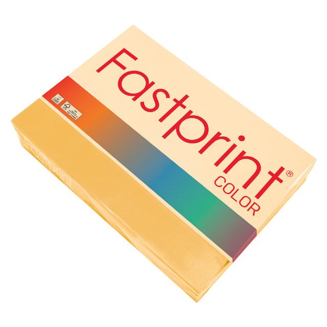 FASTPRINT - Papier Fastprint A4 120gr Gold Yellow | Pack von 250 Blättern