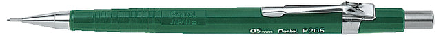 Pentel - Vulpotlood pentel p205 hb 0.5mm groen | 12 stuks