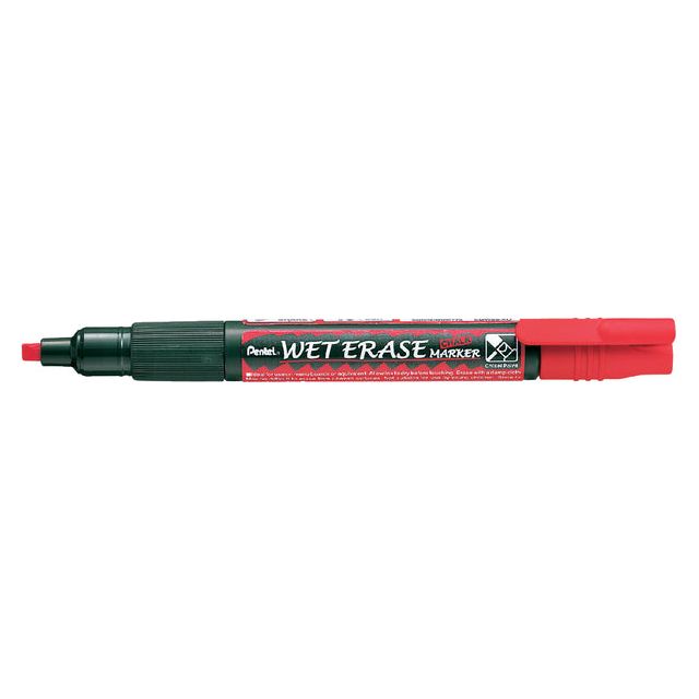 Pentel - Filt Stift SMW26 Kreidemarker Rot 1,5-4mm | 12 Stücke