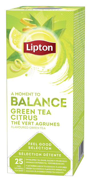 Lipton - Tee Green Tea Citrus 25 Stücke