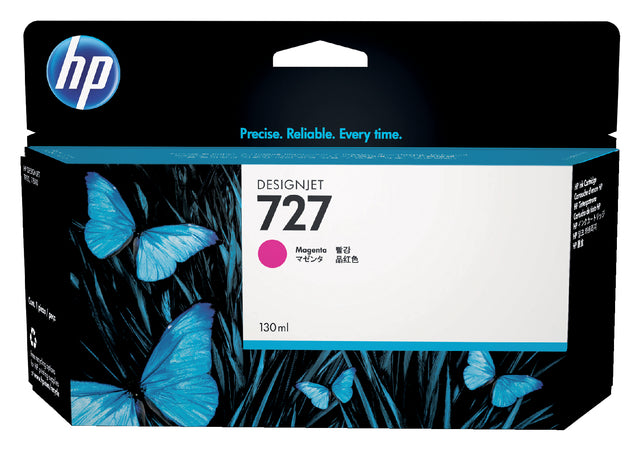 HP - Inkcartridge B3P20A 130ml 727 Rot