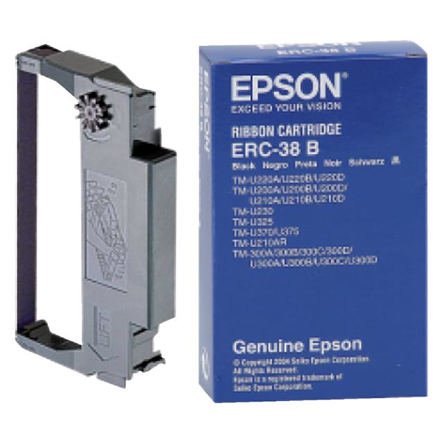 Epson - Lint epson s015244 voor erc38 nylon zwart