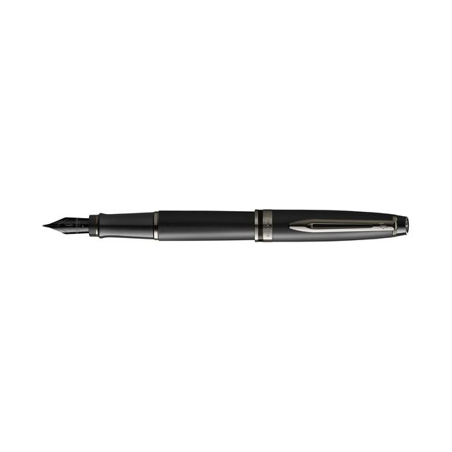 Fountain Pen Waterman Expert Metallic Black Lacquer RT Fine