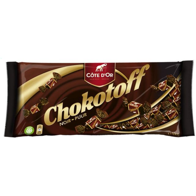 Cote d'or - Chocolade cote dor chokotoff toffee puur 1kg | 8 stuks