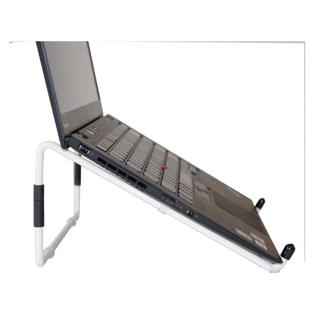 R-Go Tools - Laptopstandaard r-go travel steel wit