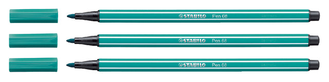 Stabilo - Felt -tip Pen 68/51 Turquoise Blue