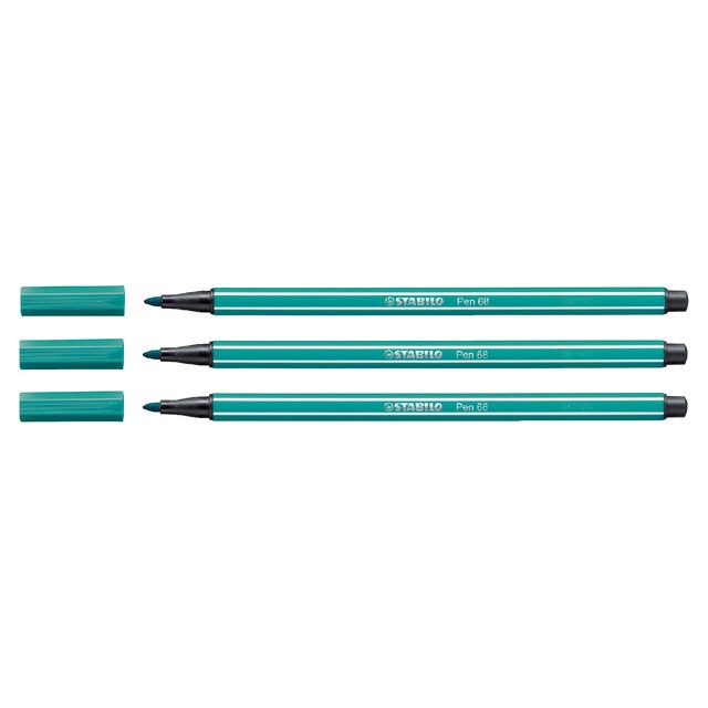 Stabilo - Felt -tip Pen 68/51 Turquoise Blue