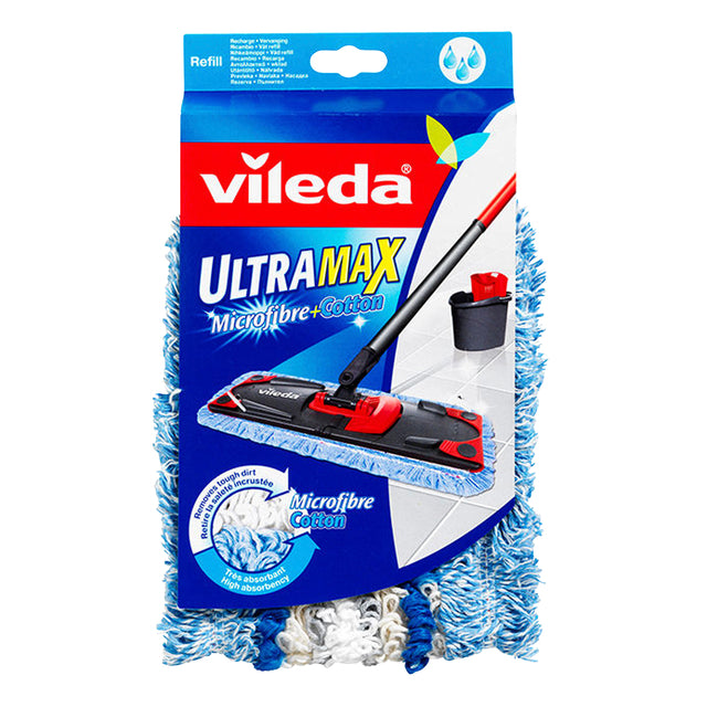 Vileda - Mop ultra max micro en cotton