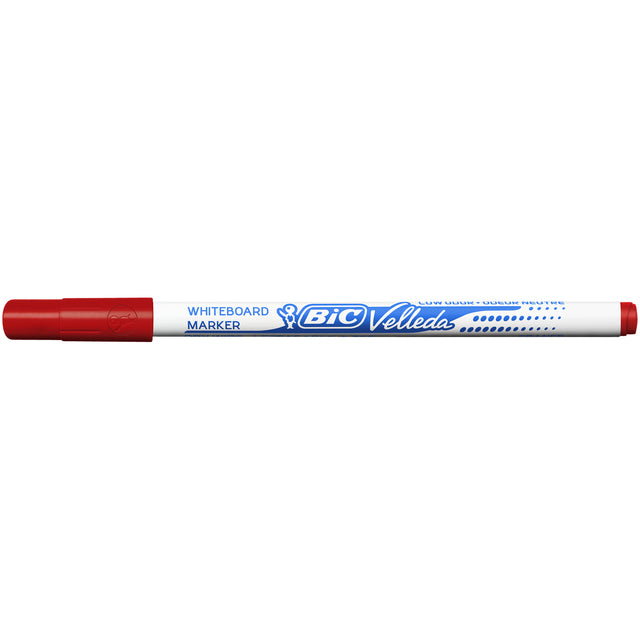 BIC - Felt -Tip Pen 1721 Blanc Blanc Around Red 1,5 mm