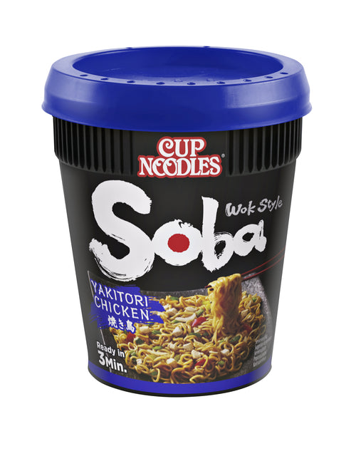 Nissin - Noodles nissin soba yakitori cup | 8 stuks