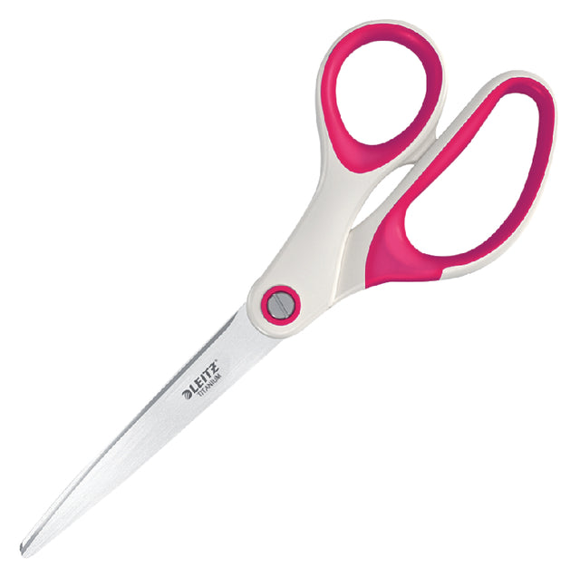 Leitz - WOW schaar 20,5 cm, op blister, roze