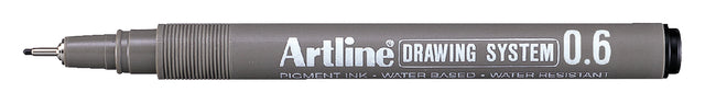 Artline - Fineliner artline technisch 0.6mm zwart | 12 stuks