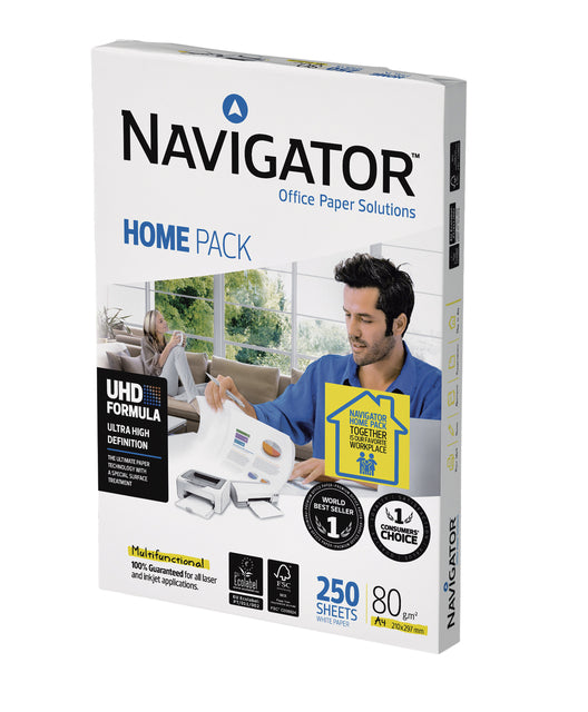 Navigator - Home Pack printpapier ft A4,80 g, pak van 250 vel