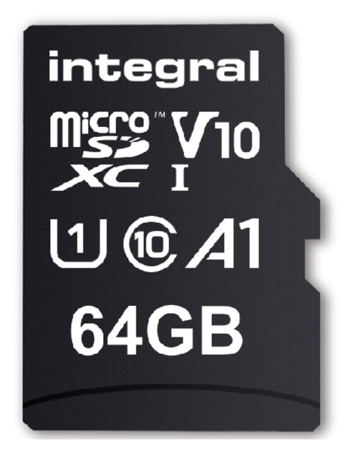 Integral - microSDXC geheugenkaart, 64 GB